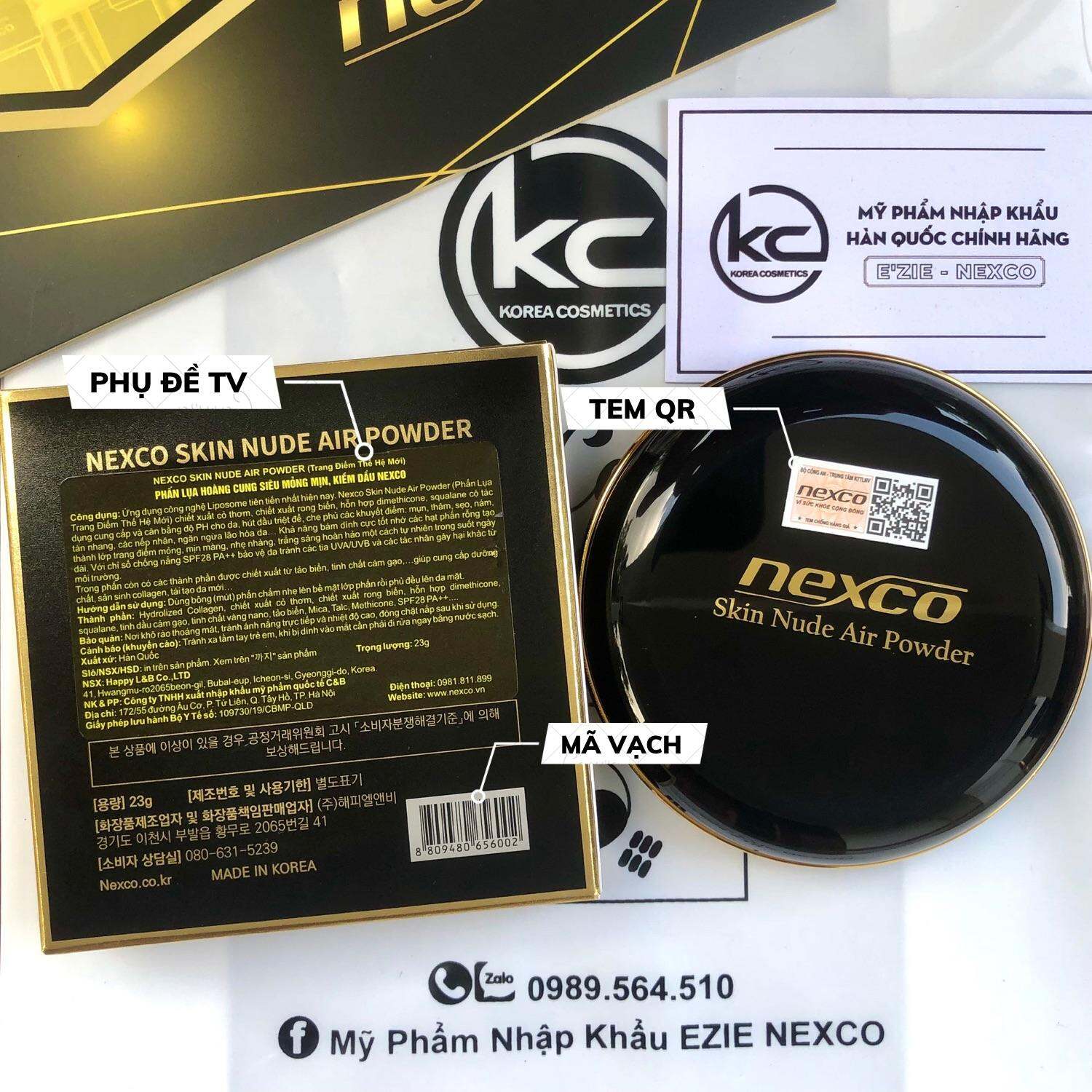 PHẤN LỤA NEXCO PHẤN PHỦ NEXCO HOÀNG CUNG SIÊU MỊN - CAM KẾT CHÍNH HÃNG