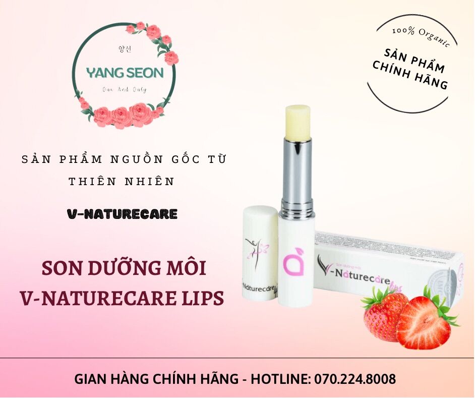 [HCM]Son dưỡng môi Vnaturecare Lips - Thả môi thiệt chill