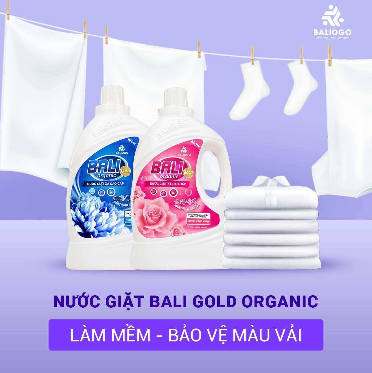 Nước Giặt BaLi công nghệ HQ 3200ml(thùng 4 can)
