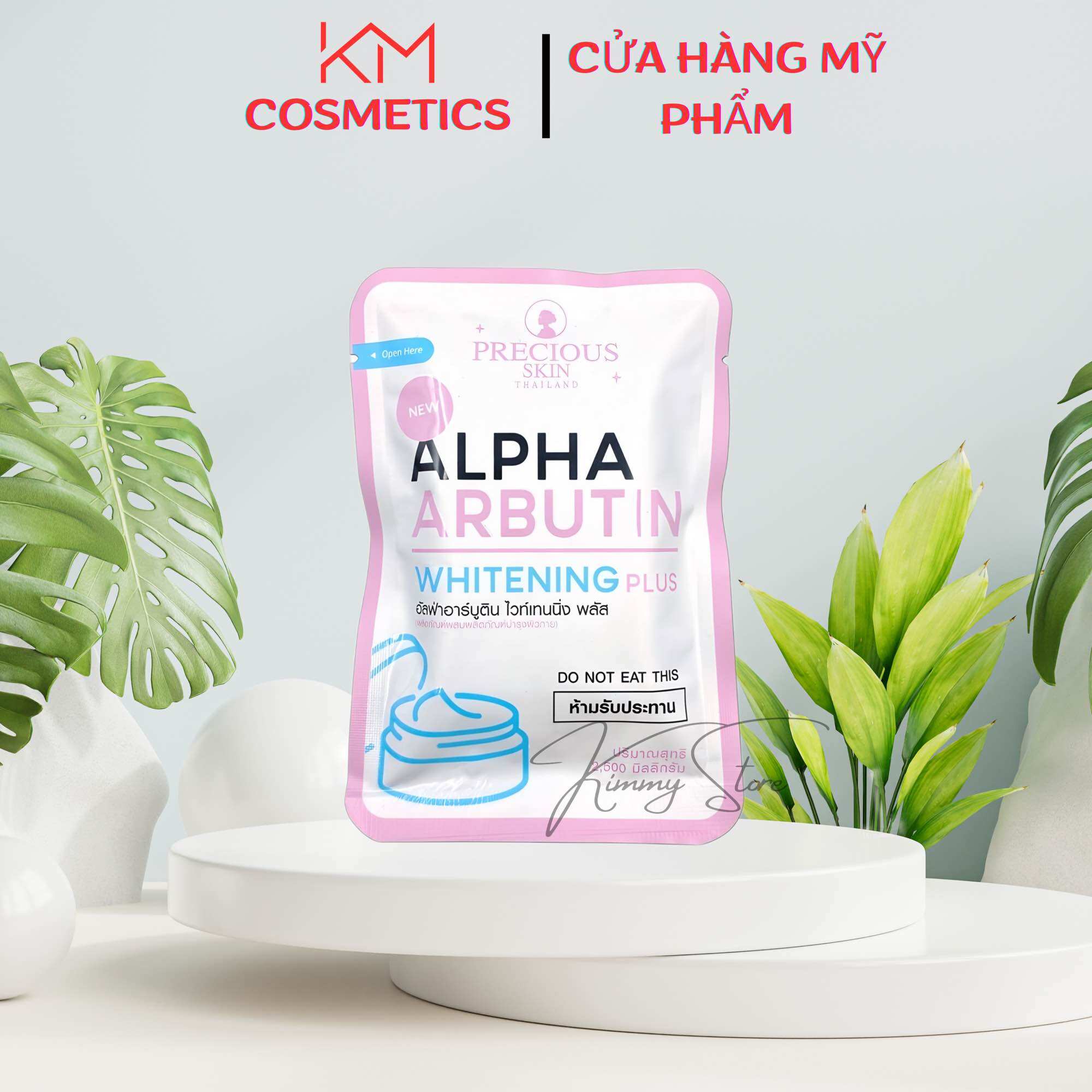 Viên bột kích trắng Precious skin alpha arbutin whitening plus