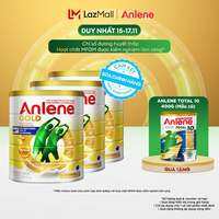 [Voucher giảm đến 16%][FREESHIP 0Đ TOÀN QUỐC] Combo 3 Sữa Bột Anlene Gold Hương Vani 800G