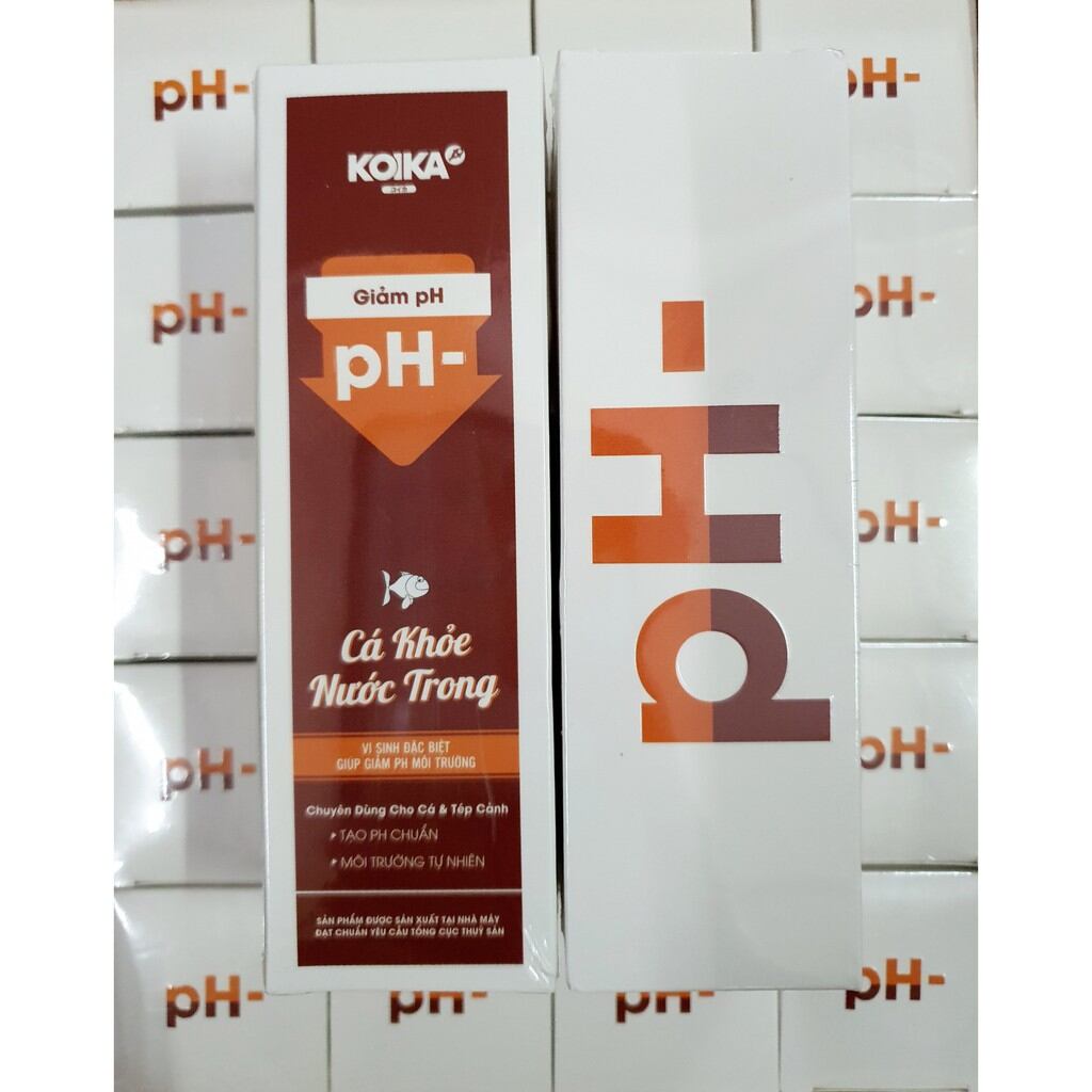 Vi sinh koika tăng giảm ph- , ph+