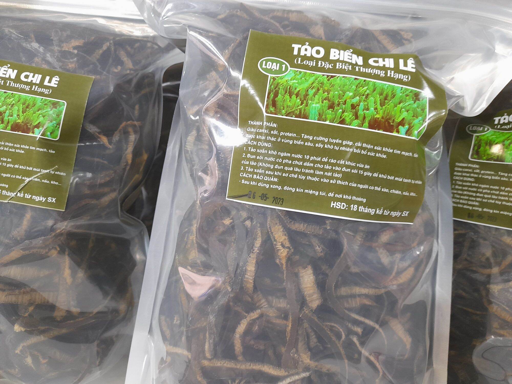 Tảo xoắn Chile gói 500g
