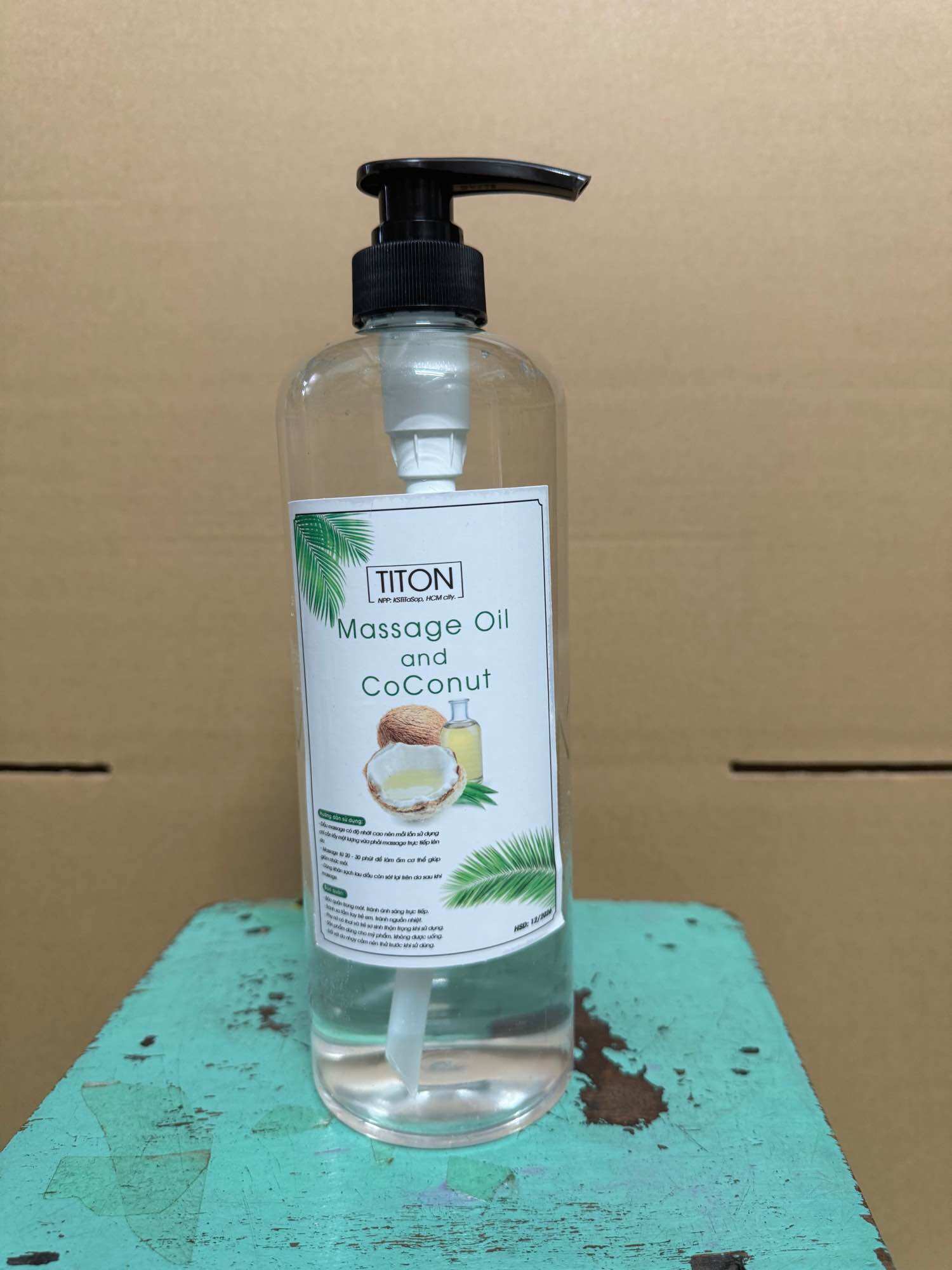 Dầu Massage Body Dừa 1000ml