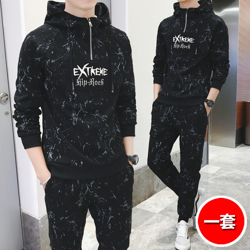 Bộ Đồ Áo Hoodie Hàng Tốt Quần Áo Thể Thao Thường Ngày Trào Lưu Phong Cách Hàn Quốc Mẫu Mới 2022 Cho Nam Áo Khoác Liền Mũ Thương Hiệu Sành Điệu Instagram