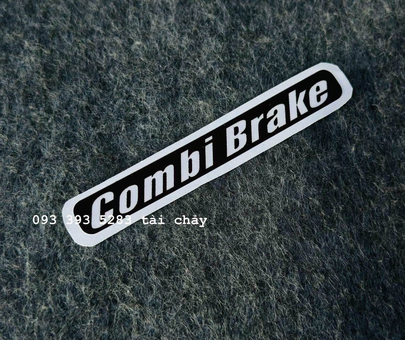 [ 1 MIẾNG ] TEM COMBI BRAKE DÁN DÈ TRƯỚC VÀ NHIỀU VI TRÍ KHÁC