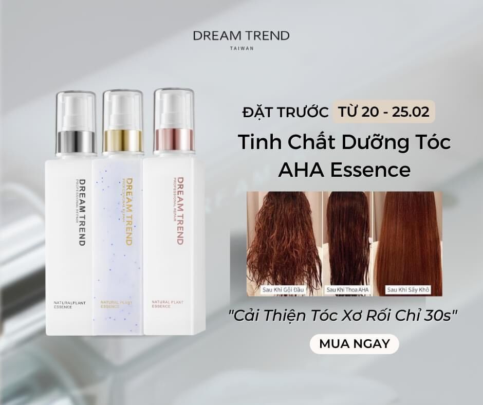 Dưỡng Tóc AHA Dream Trend Vàng
