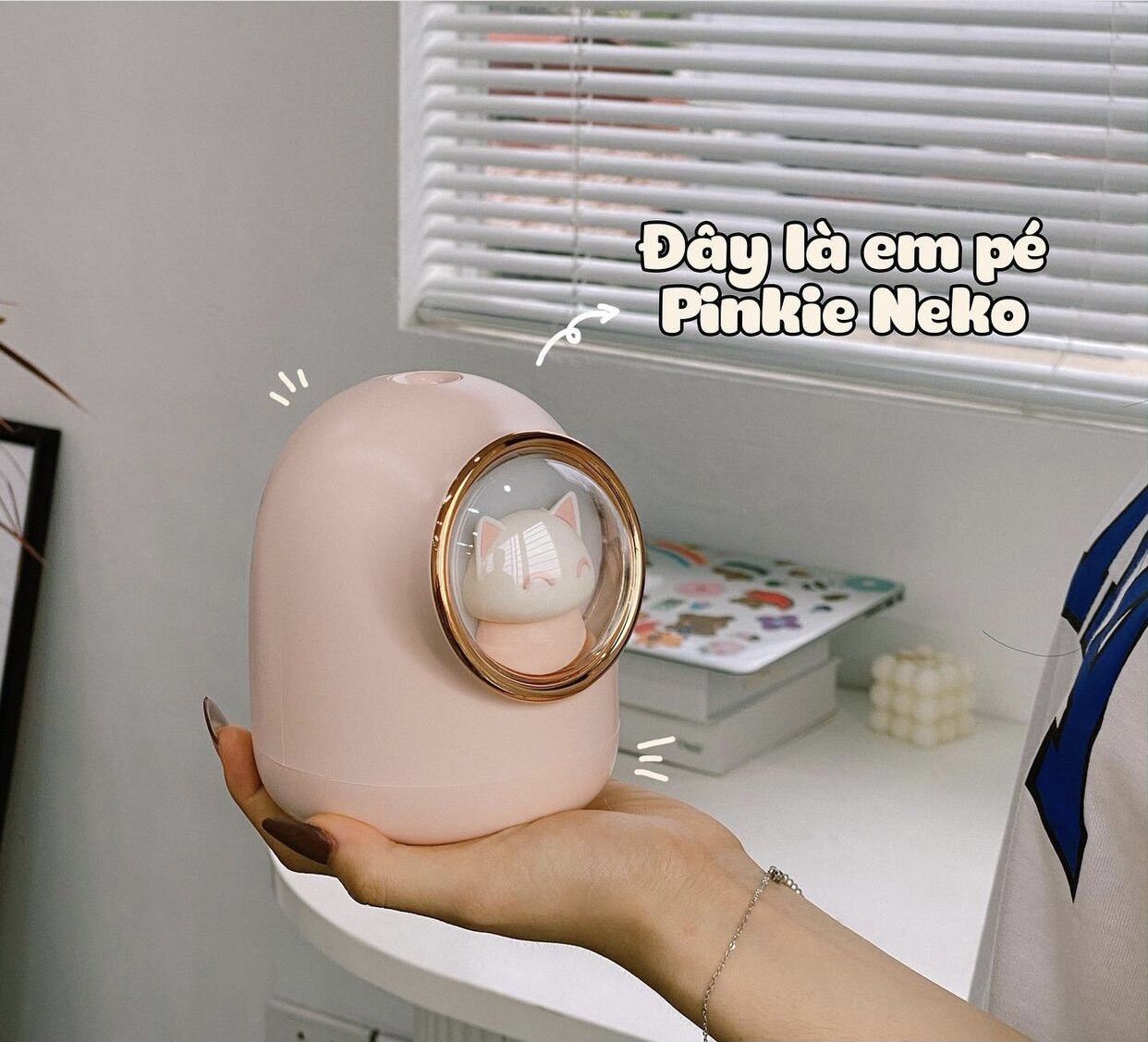 Đèn Phun Sương Kẻ Du Hành Siêu Dễ Thương