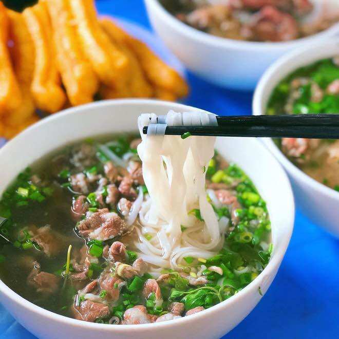 thùng 10 gói phở BÒ VIFFON thơm ngon gói 65 gr