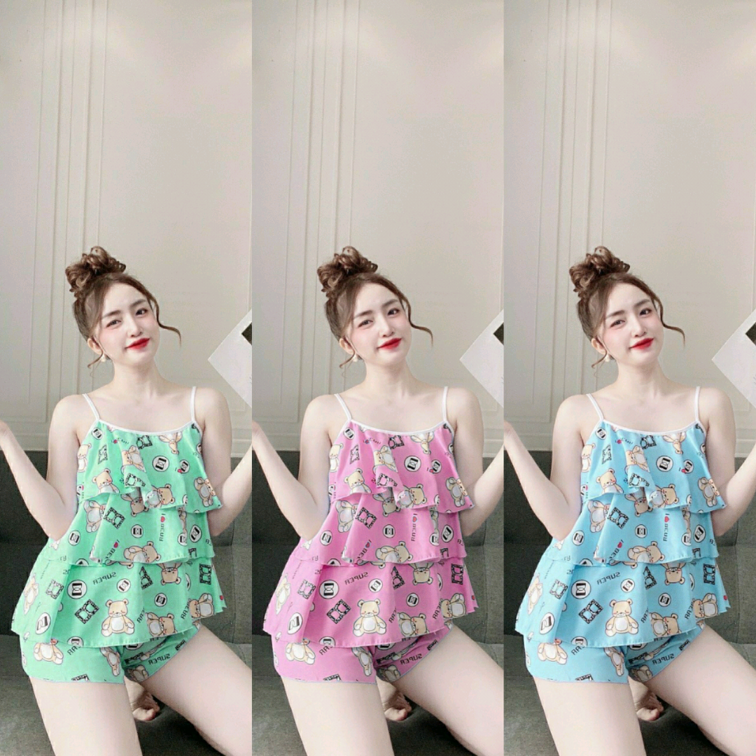 ĐỒ BỘ NỮ MẶC NHÀ PHI LỤA ĐẸP DỄ THƯƠNG - M81