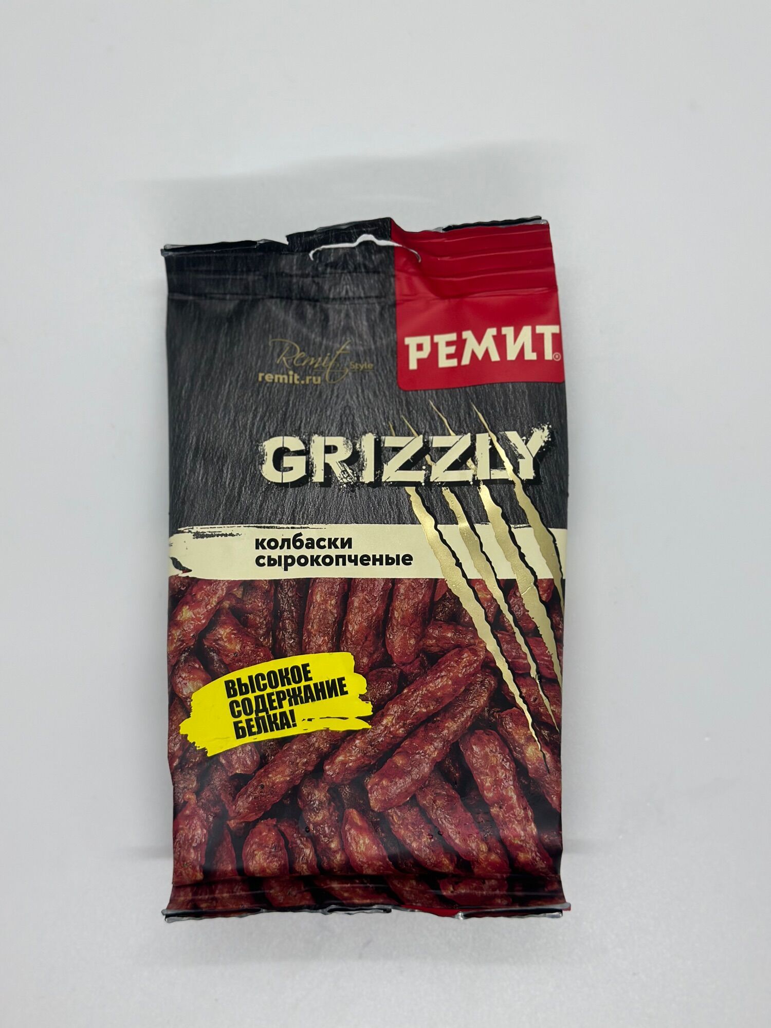 Salami que hun khói Grizzly 100g , món khai vị nội địa Nga