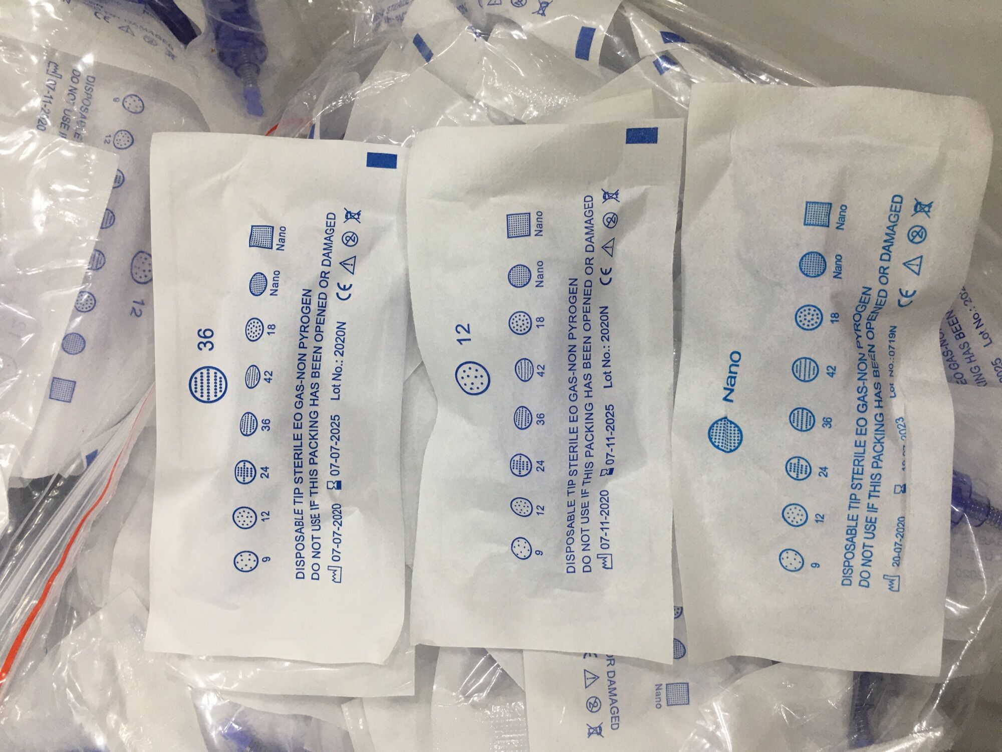 Đầu phi kim vi phim nano,kim12,kim36