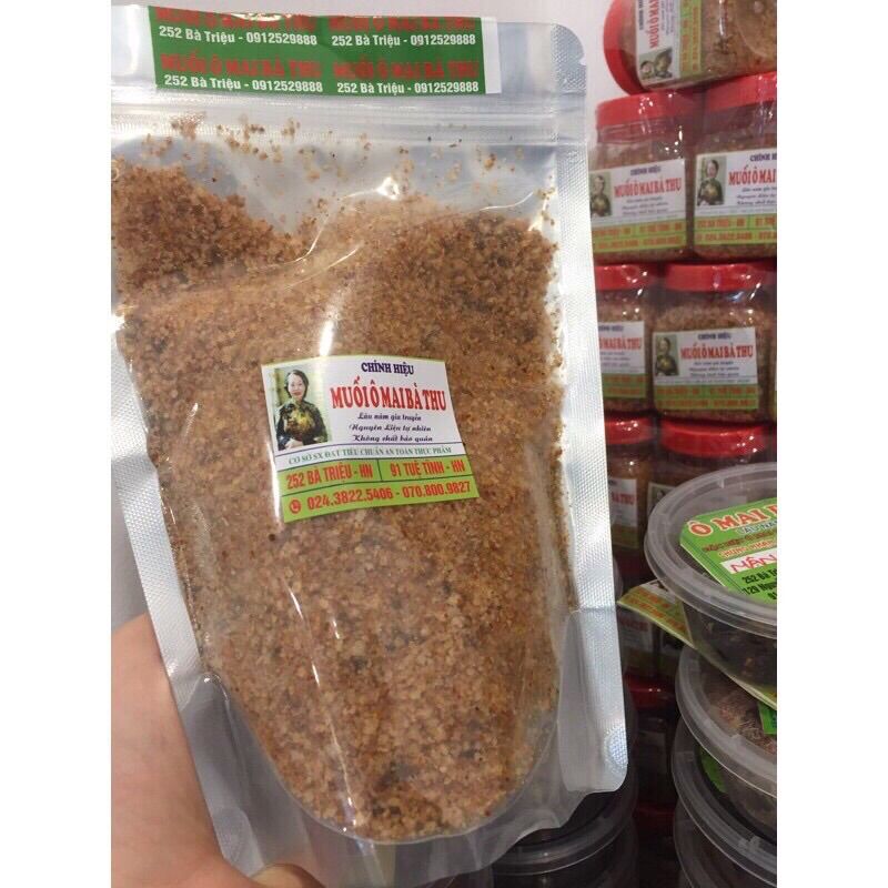 Muối ô mai hà nội chính hiệu bà thu 252 bà triệu, túi zip 500gr