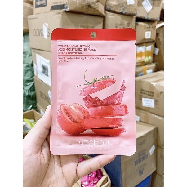 Mặt Nạ Trái Cây SEOMOU combo 10 miếng (Hàng Cao Cấp)