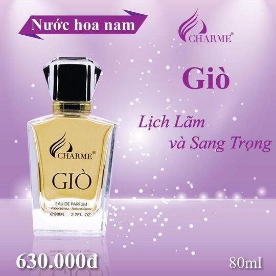 Nước hoa nam Gio 80ml
