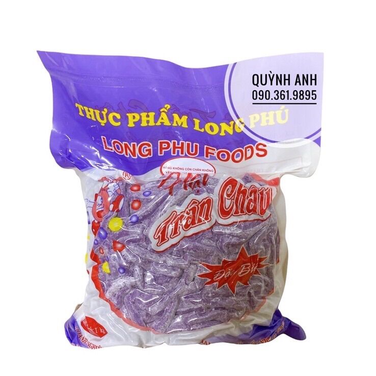 Trân châu sợi Long Phú nhiều mùi vị gói 1kg MÔN