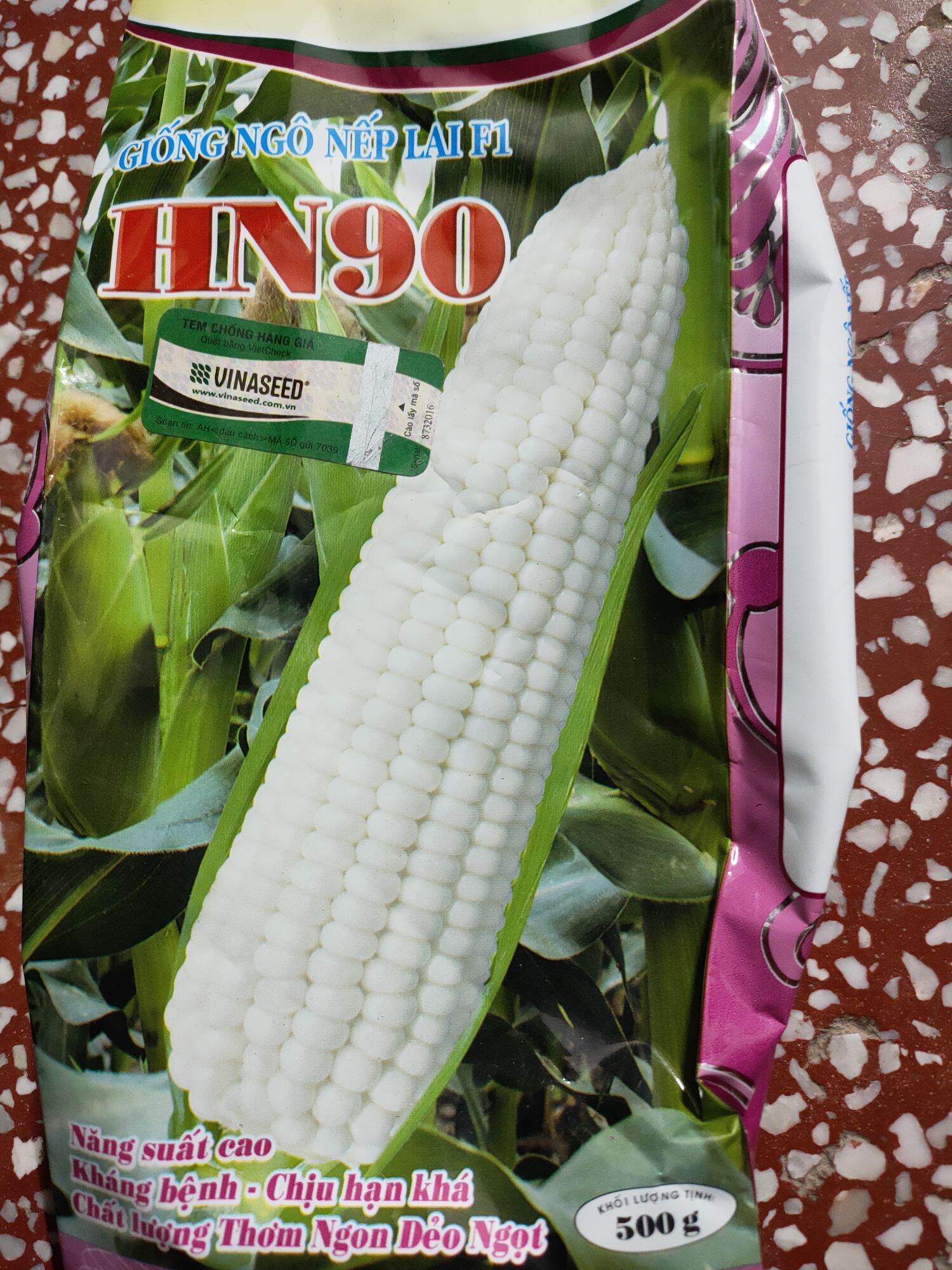 hạt giống ngô nếp HN 90 [100g] 100g trồng khoảng 70m²