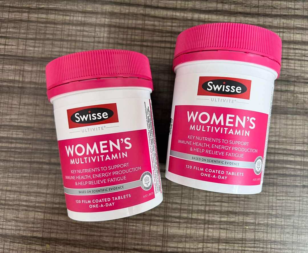 Swisse Women's Ultivite Multivitamin 60 viên -Bổ sung dinh dưỡng cho sức khỏe và năng lượng