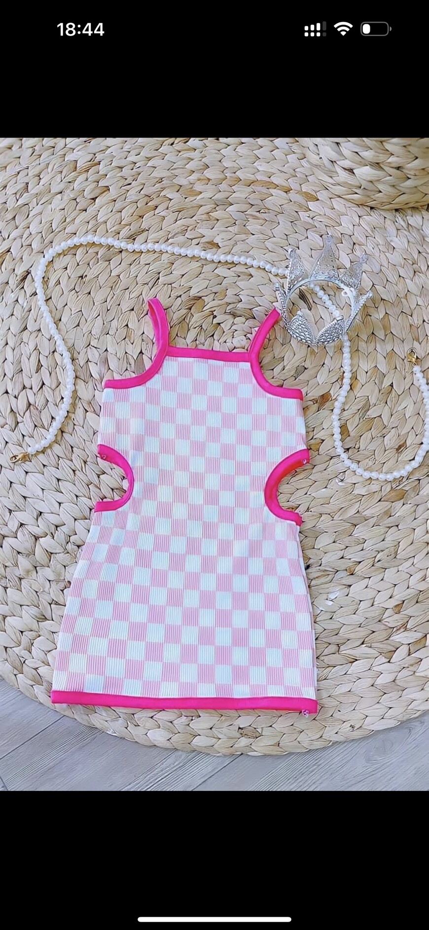 Đầm body khoét eo bé gái 8-18kg
