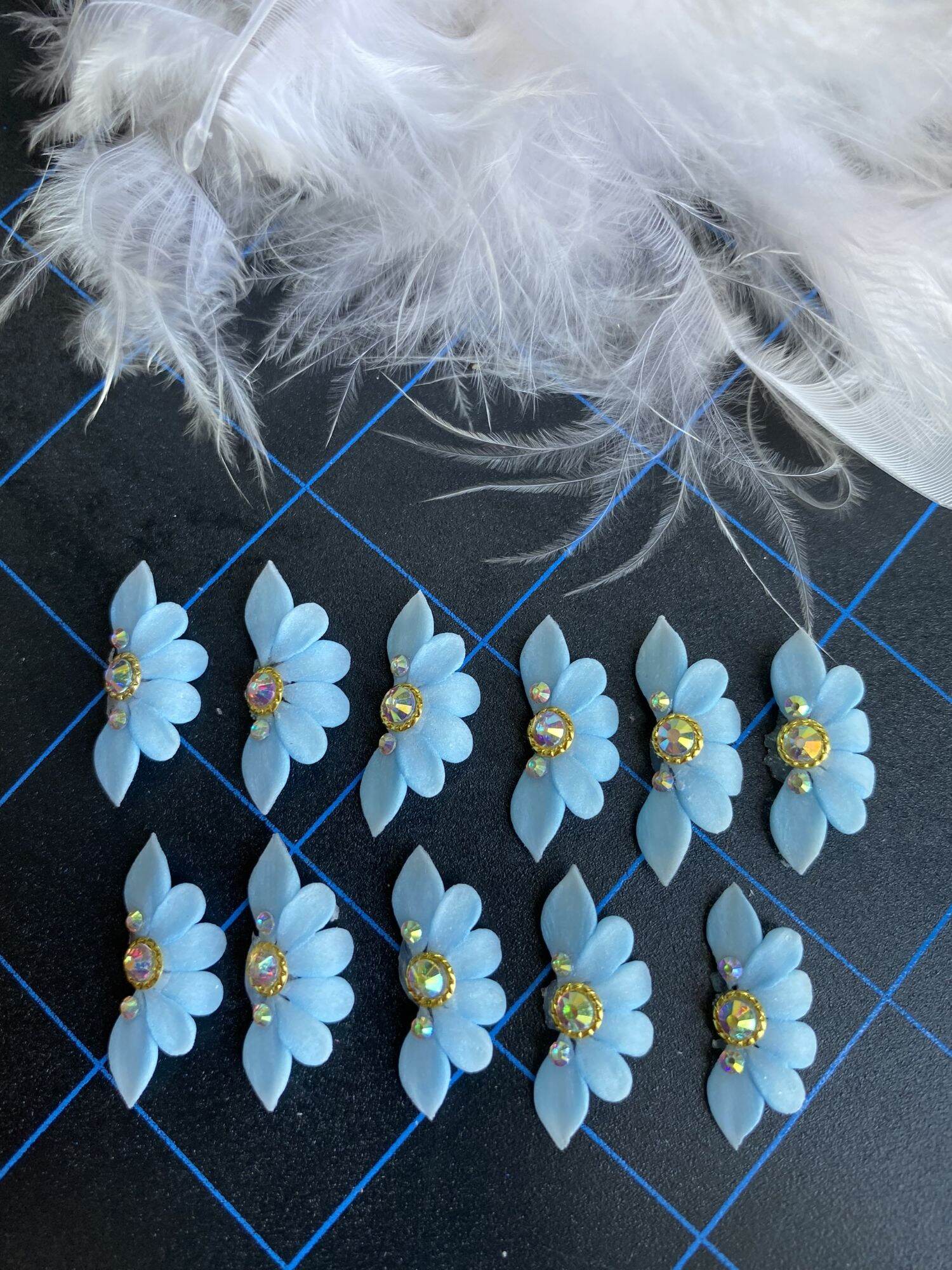 combo 2 hoa bột nail hoa móng tay