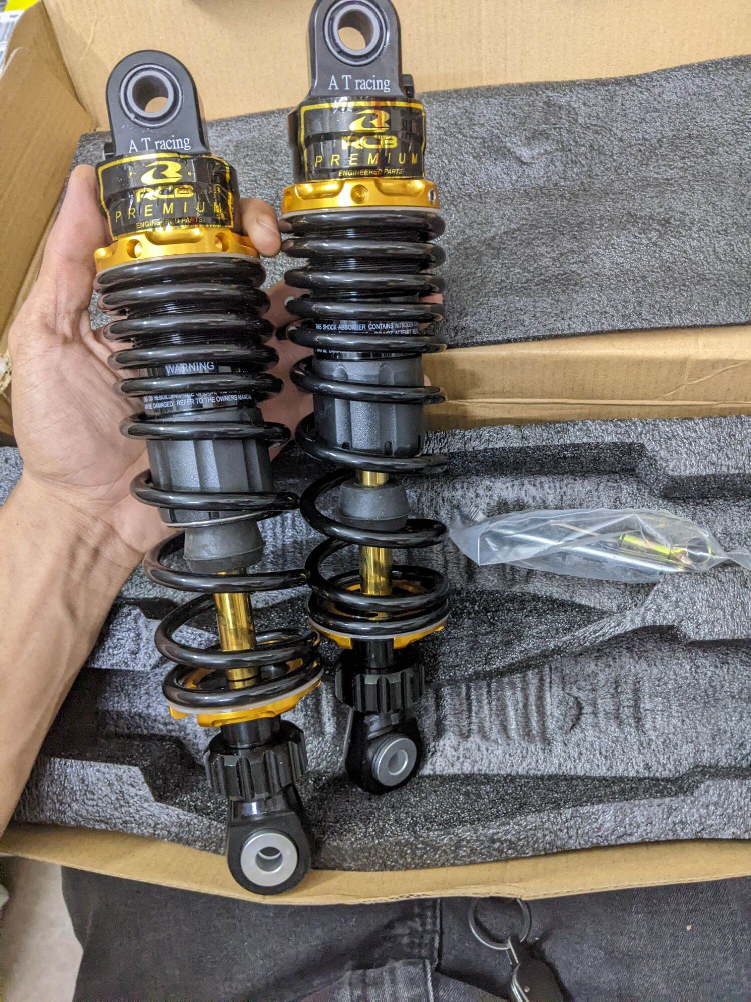 Phuộc Nitron Ohlins lắp Sirius Jupiter cub78 Max Taurus....