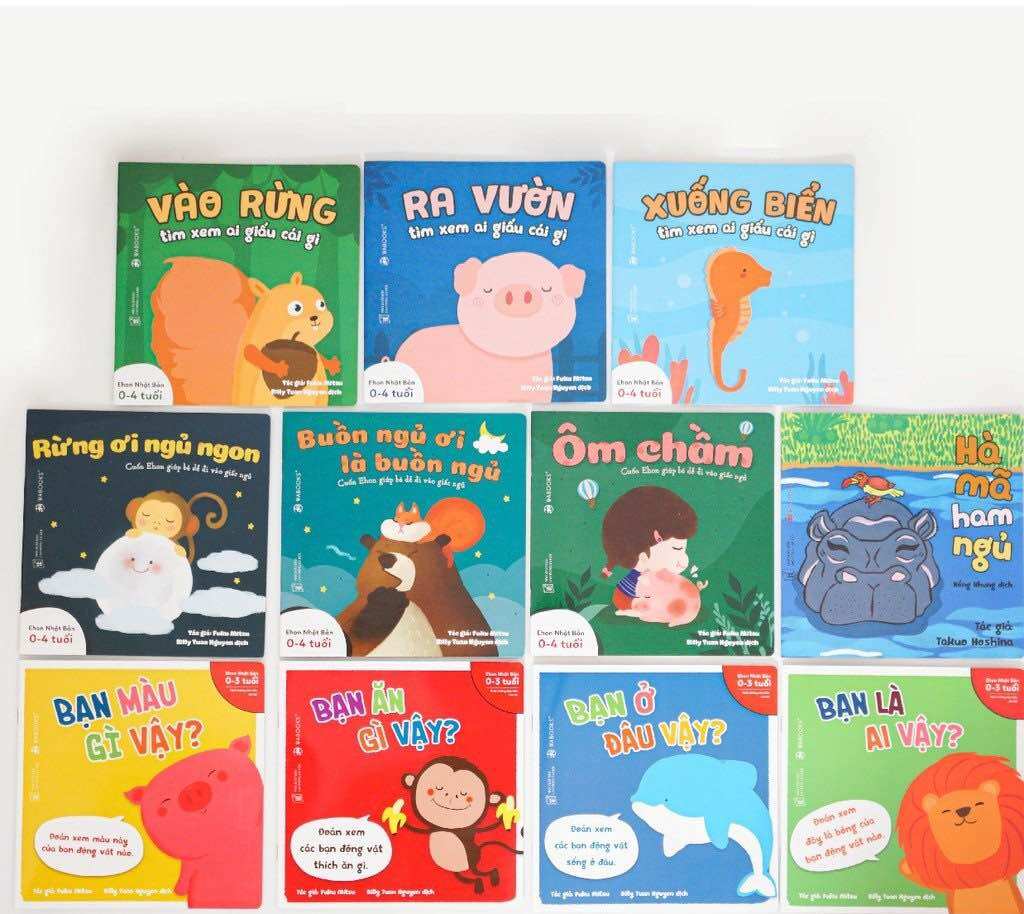 Chọn bộ 11 quyển EHON BUỒN NGỦ ƠI LÀ BUỒN NGỦ