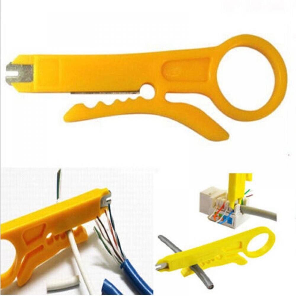 Tool nhấn dây mạng, tool bấm ổ cắm mạng, tool tuốt dây mạng mini