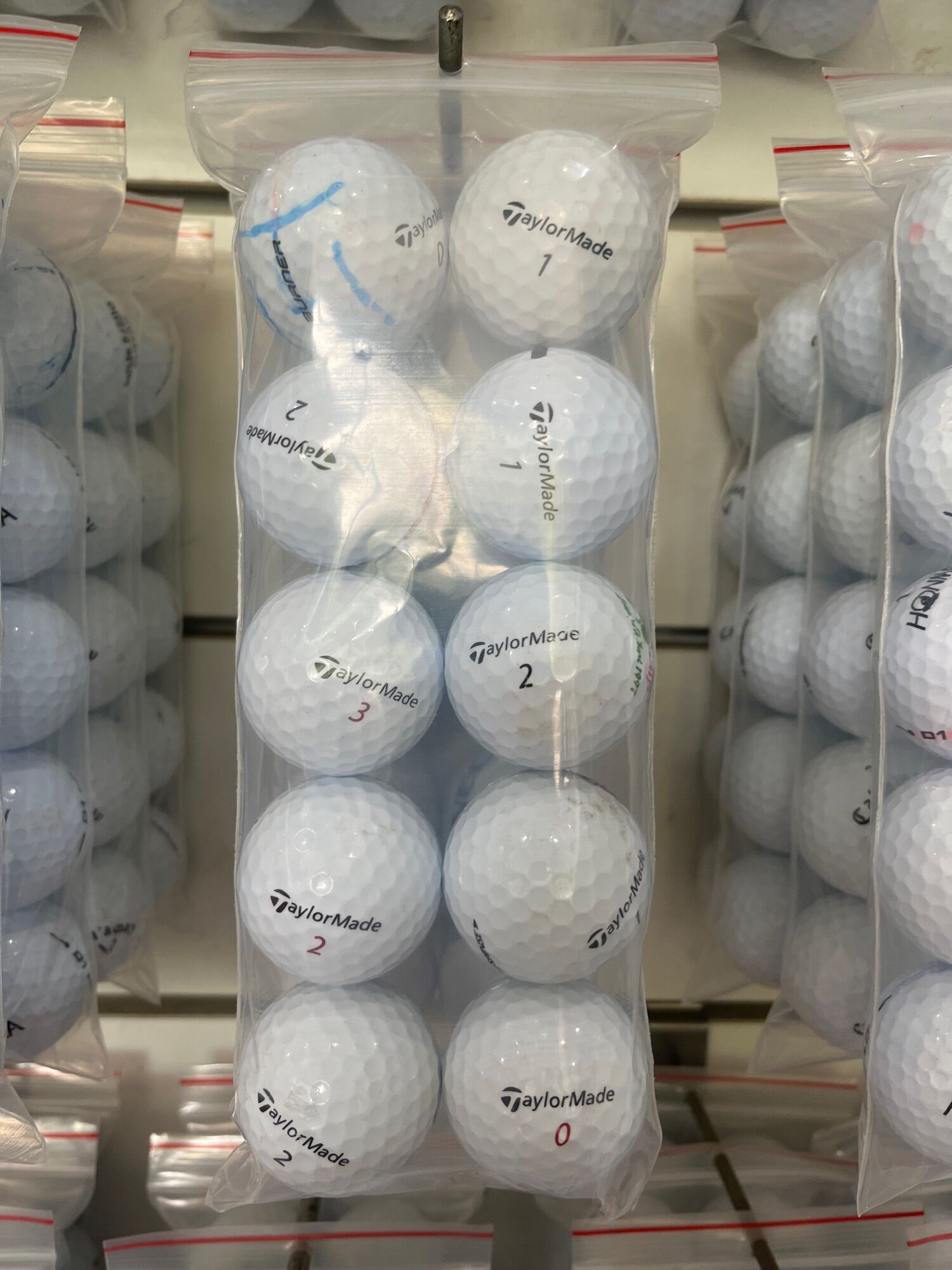 10 quả bóng golf taylormade độ mới 90% đến 99%