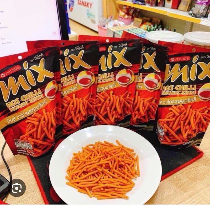Combo 6 Gói Bim bim que MIX vị cay thái lan 50g/gói shop_japan.good. 