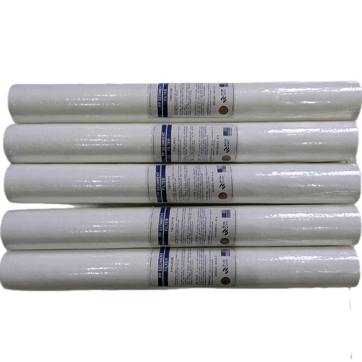 [HCM 5 Lõi lọc nước thô PPF 20 inch loại 1 micron (lõi lọc số 1) chuẩn USA