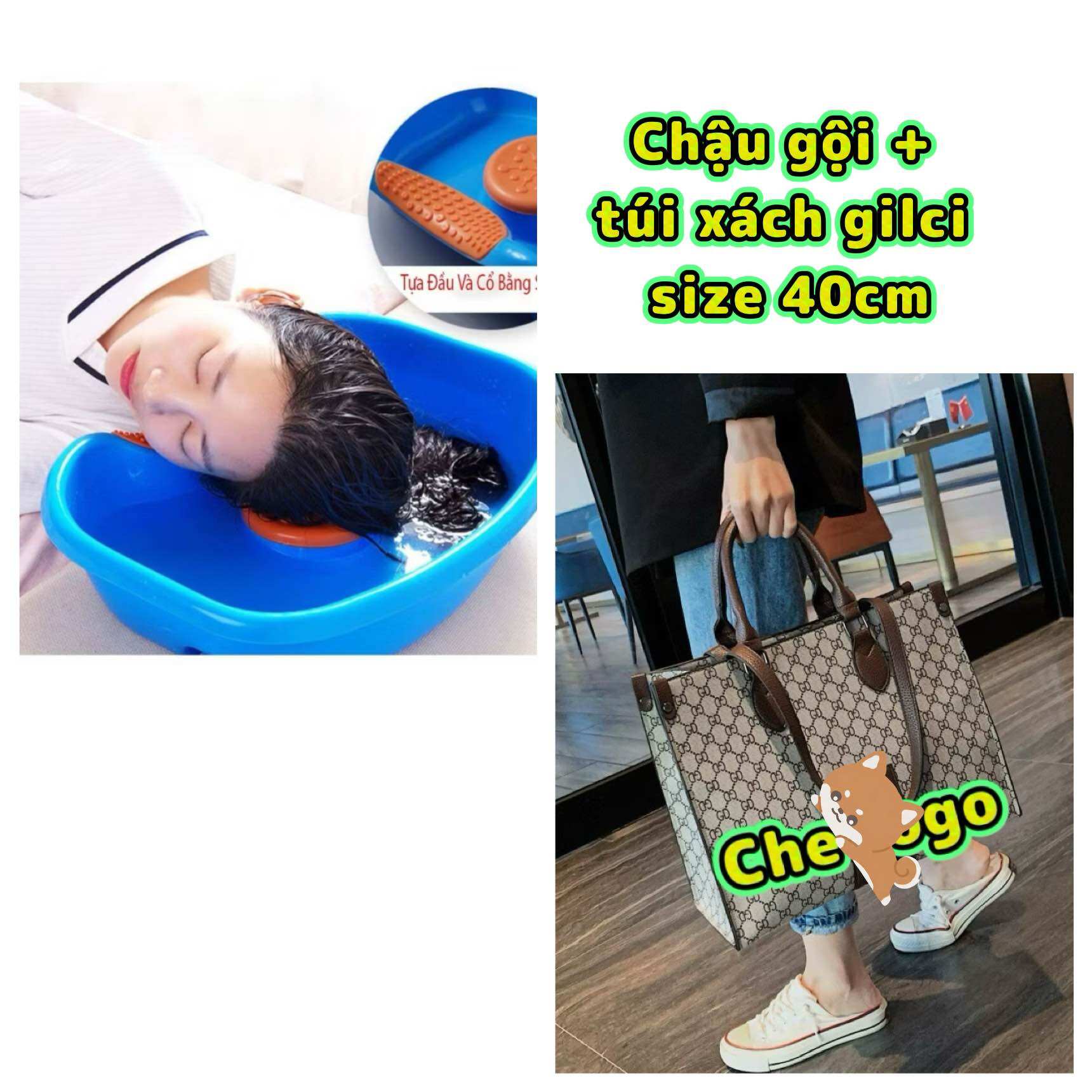 Chậu gội đầu tại nhà có đệm cao su
