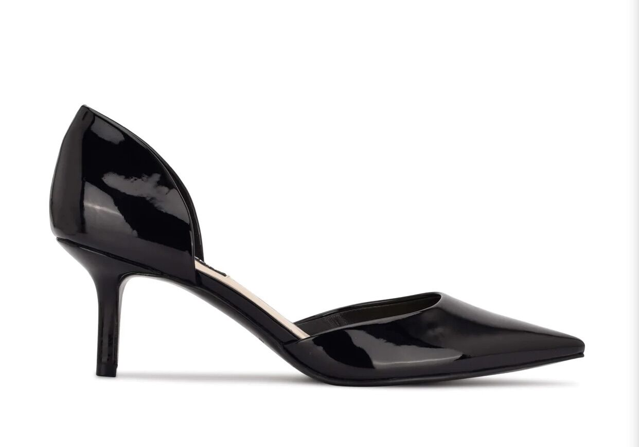 Giày khoét eo hiệu Nine west, mẫu đang onweb, bigsize