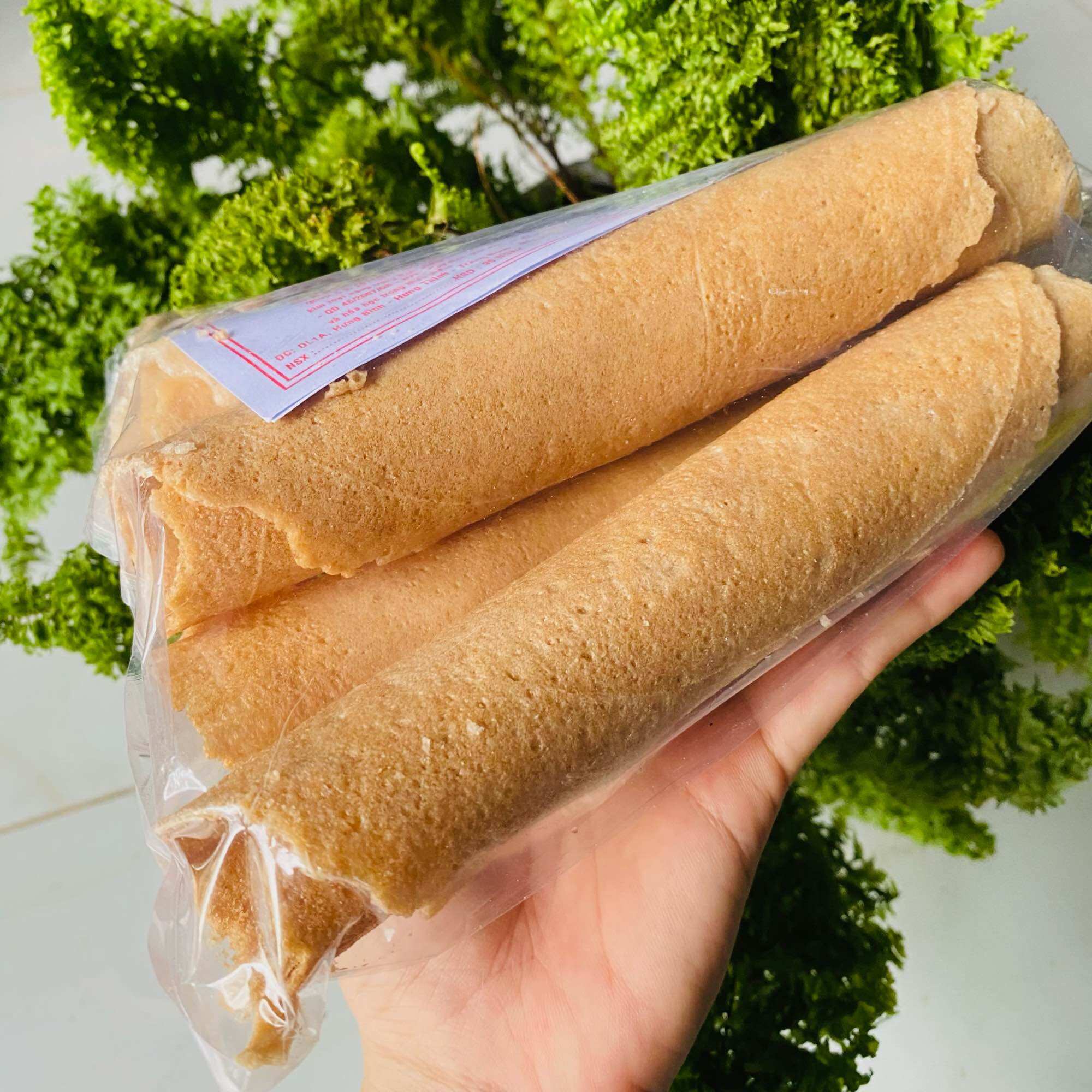 Bánh quế dừa, đồ ăn vặt, bánh tuổi thơ