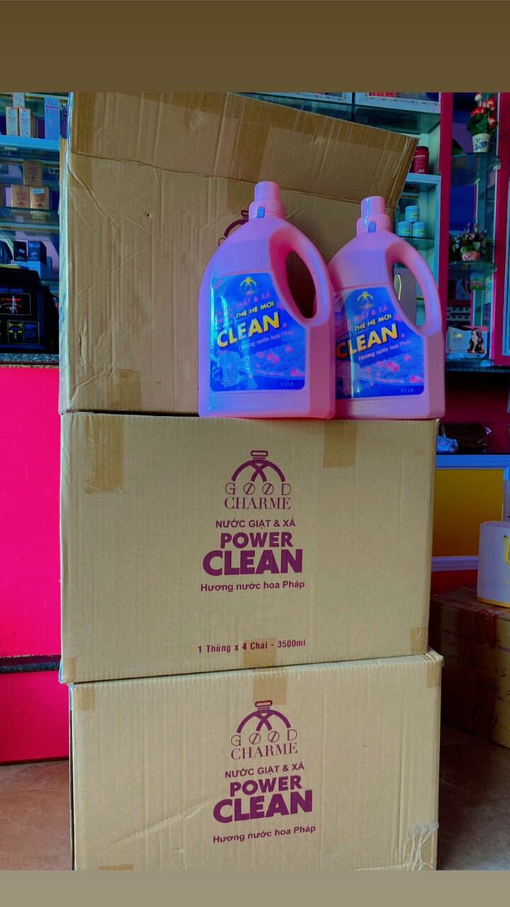 Nước Giặt xả 5in1 POWER CLEAN 3.5. lít