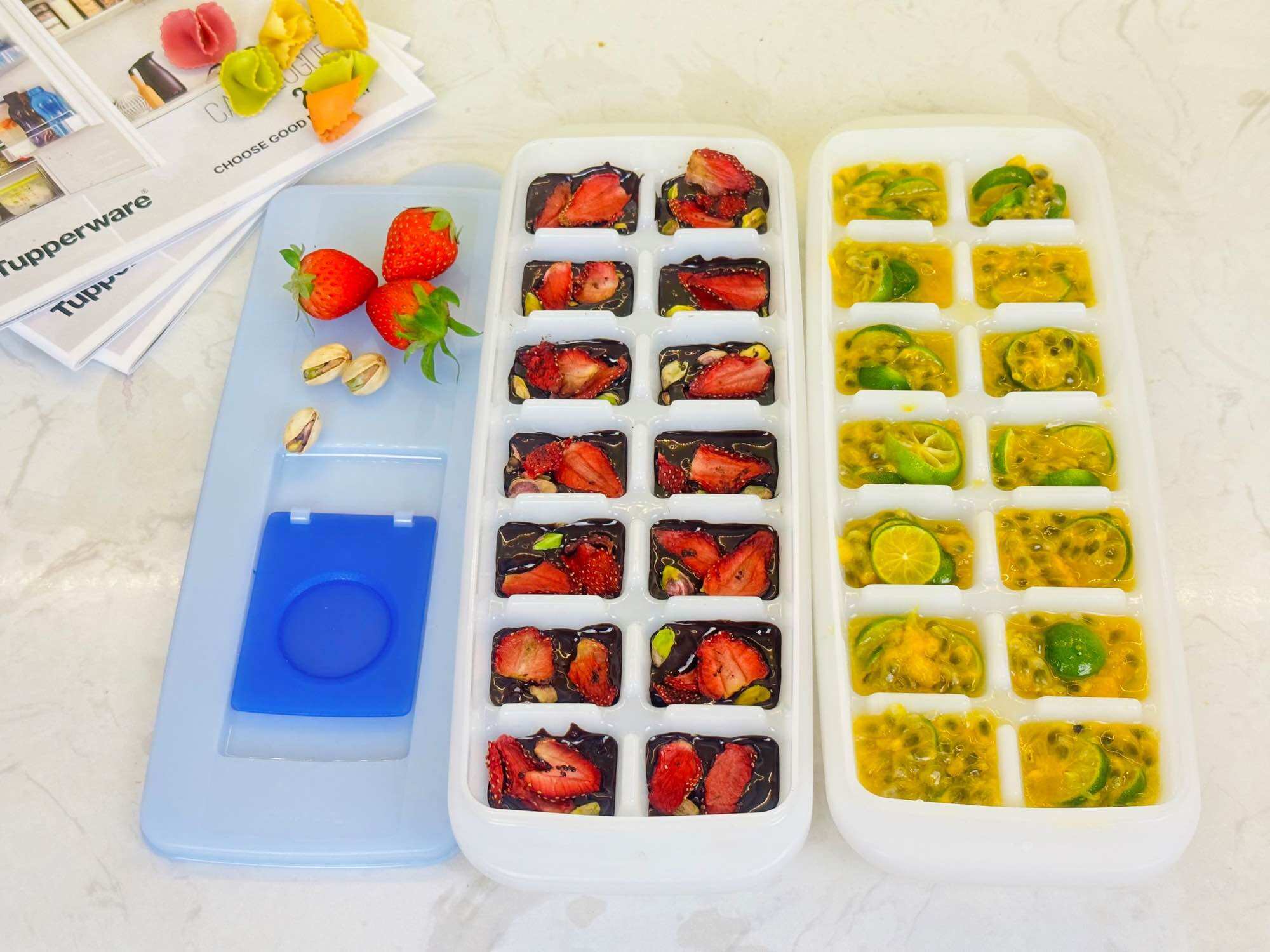 [HCM]Khay Đá Có NắP Tupperware Ice Cube Tupp