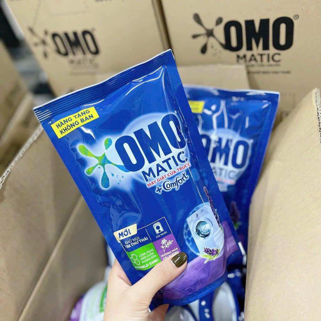 NƯỚC GIẶT OMO MATIC CỬA TRƯỚC 412g (Hàng Khuyến Mãi)