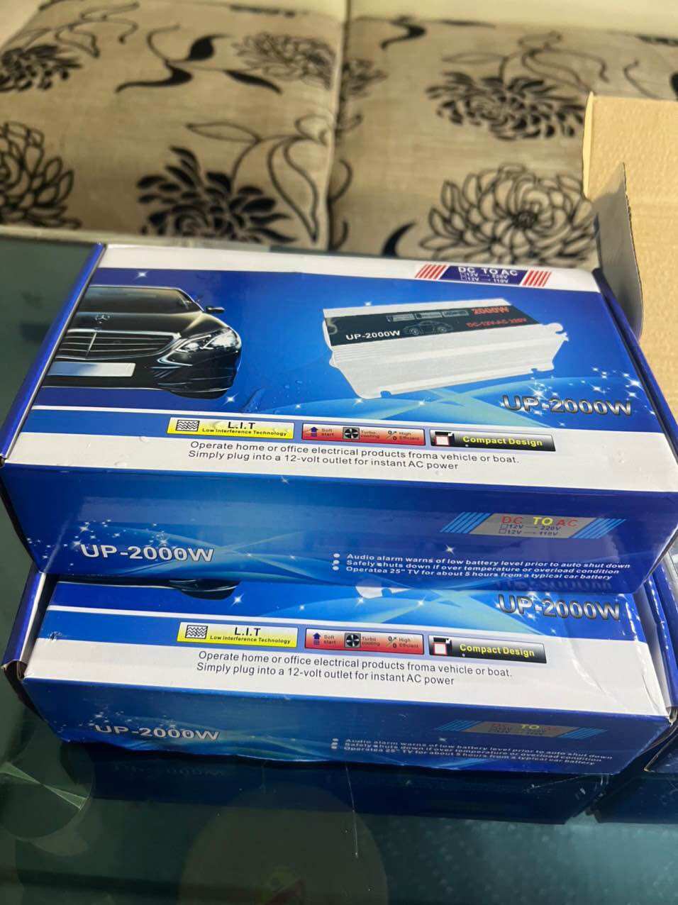 Bộ kích điện 12v lên 220v công suất 2000w