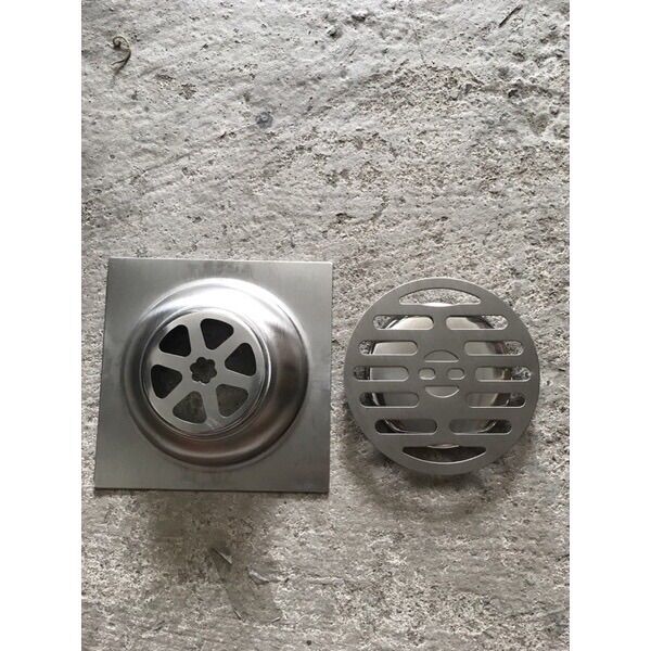 Phiểu thoát sàn Inox 304 đúc LINAX phi 90