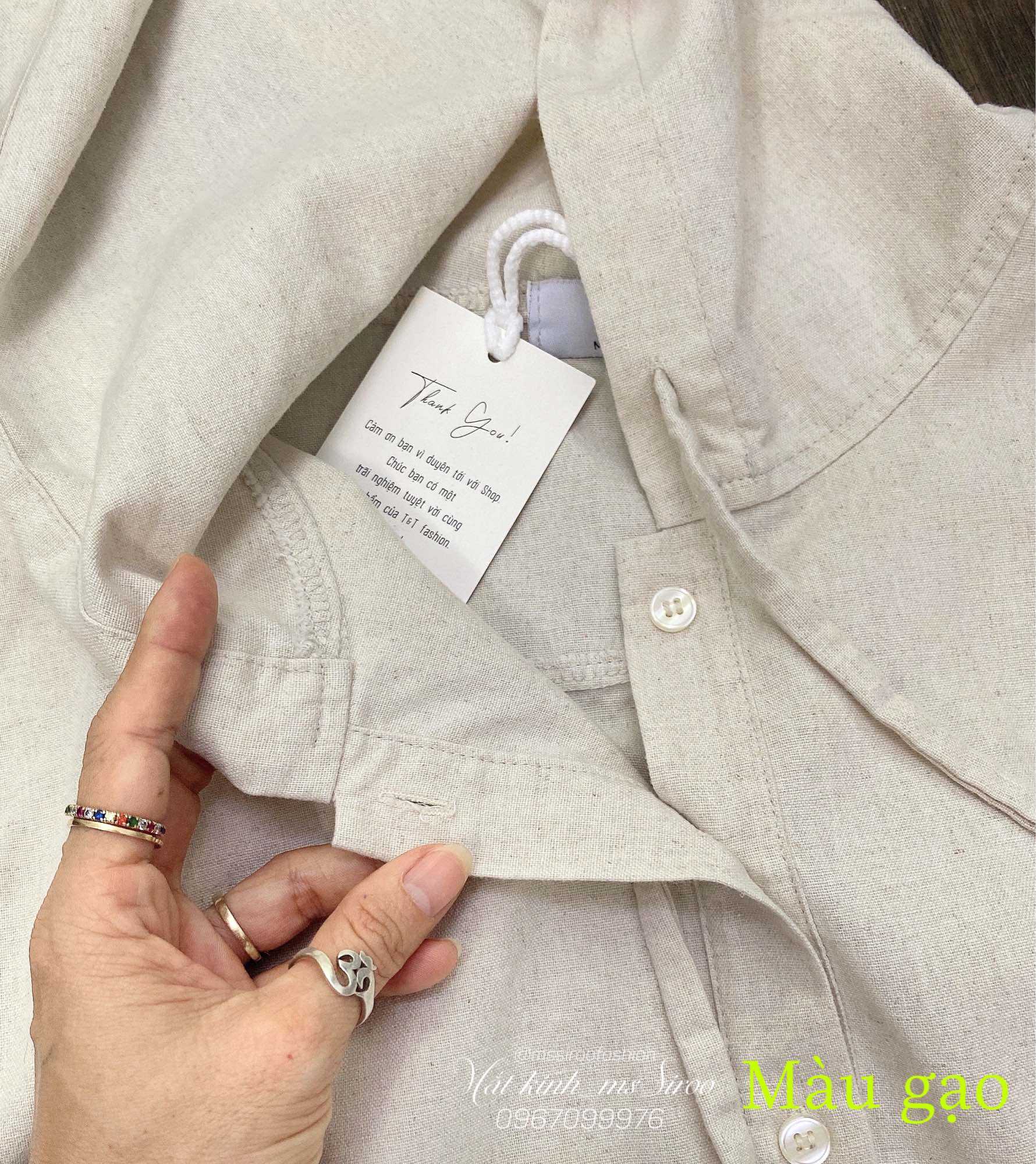 ÁO KHOÁC LINEN THIẾT KẾ _ CHẤT LINEN