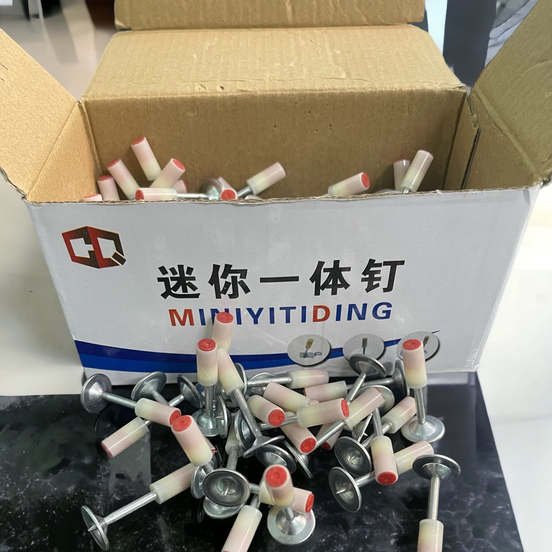 Đinh đạn nổ chính hãng, đinh móc hạt nổ cho súng bắn đinh, máy bắn đinh mini