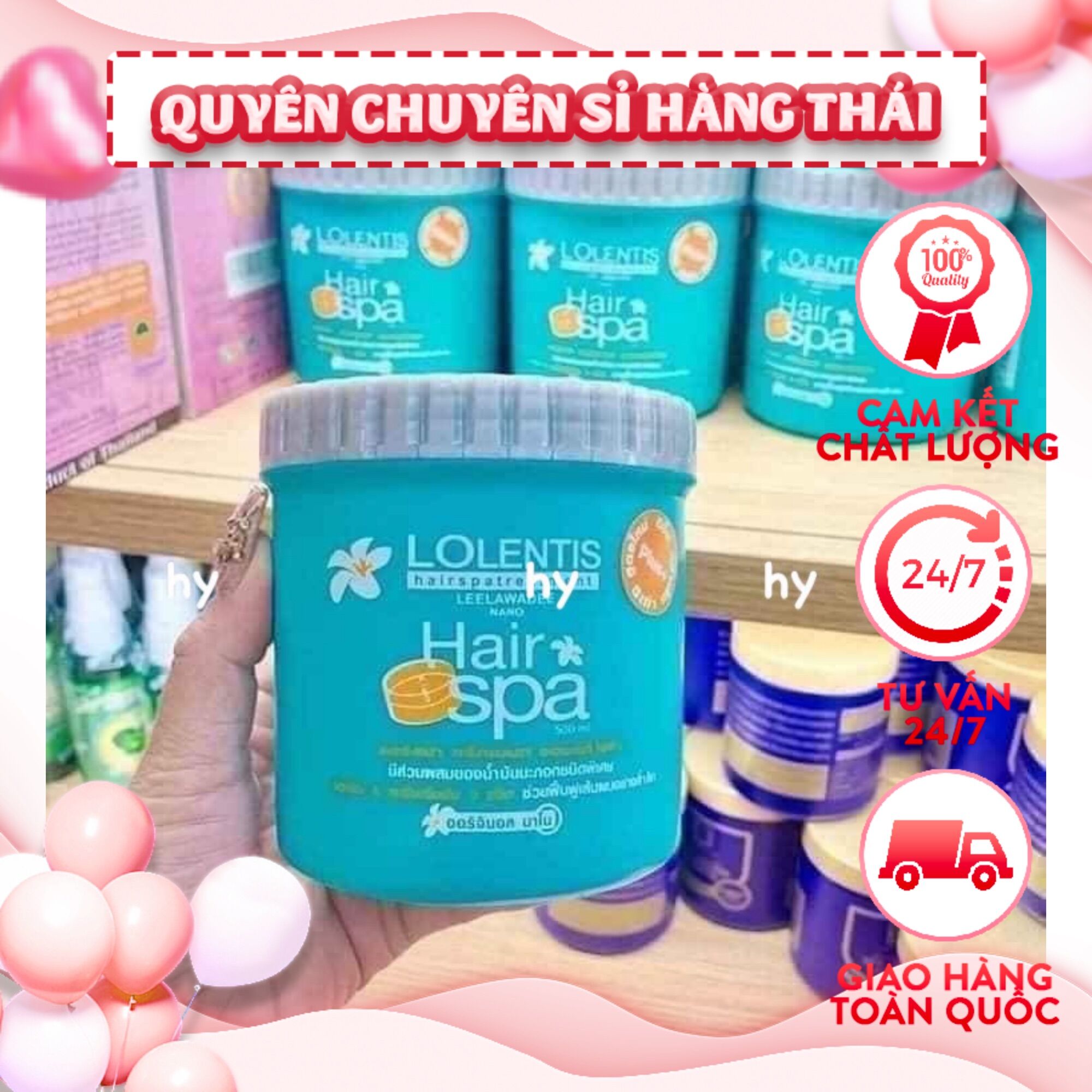 ủ tóc lolentis hair spa 500g thái lan