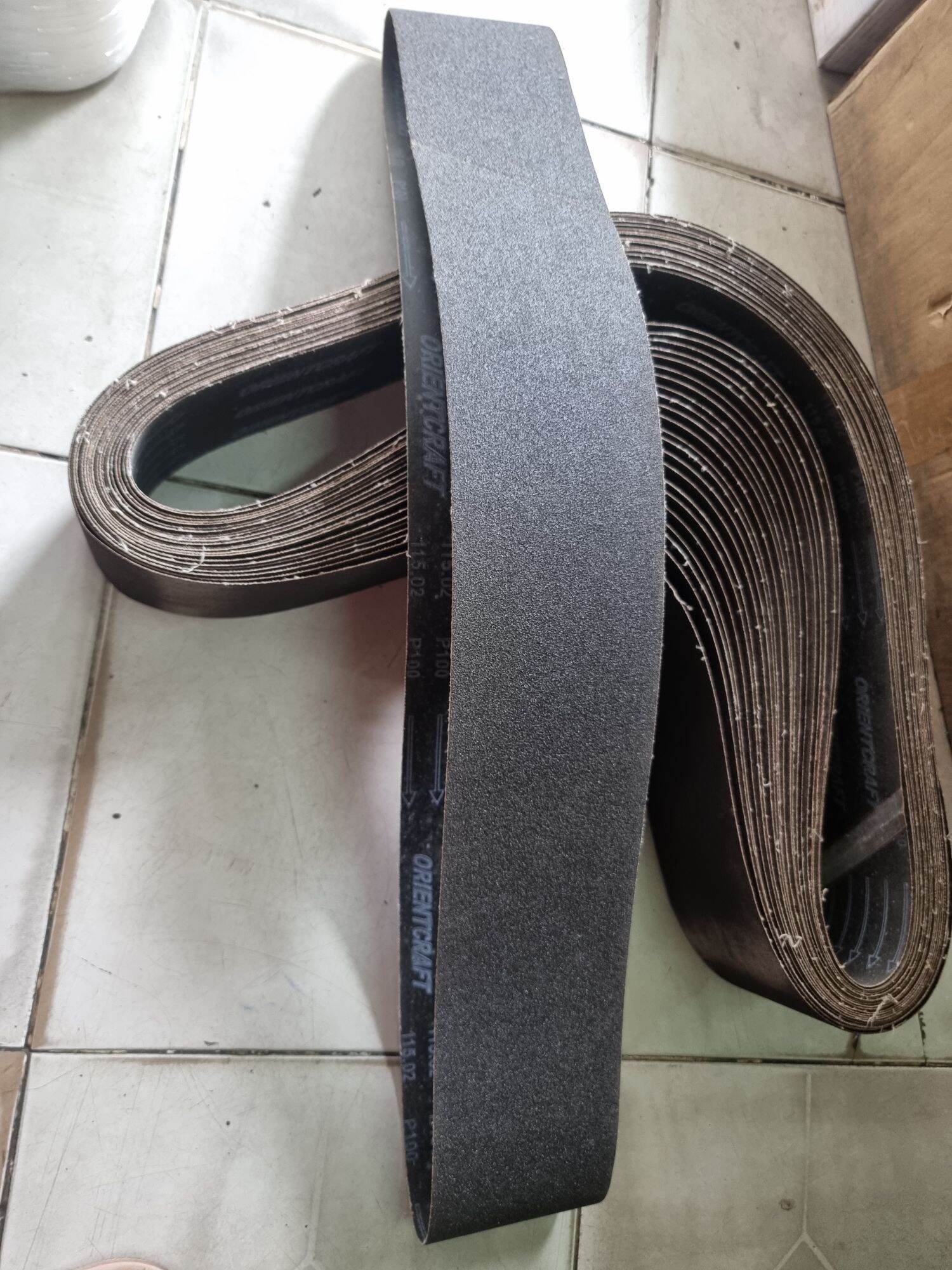 Nhám vòng, nhám tăng 100mm × 1500mm độ hạt P100