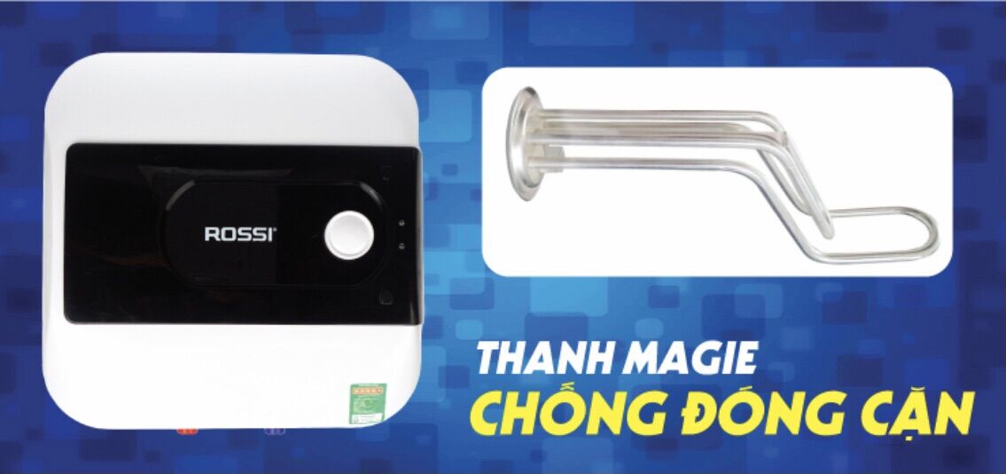 {20L} Bình nóng lạnh Rossi Sola 20SQ (chống giật, tự ngắt)