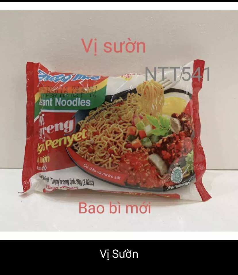 Mì Indomie Vị Sườn(40gói)