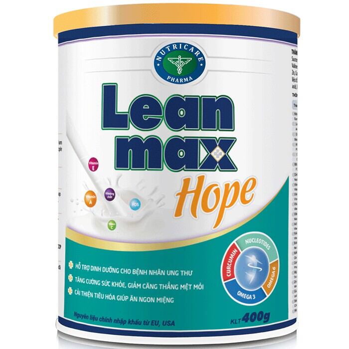 Sữa bột learn max hope cho người bệnh ung thư 400g