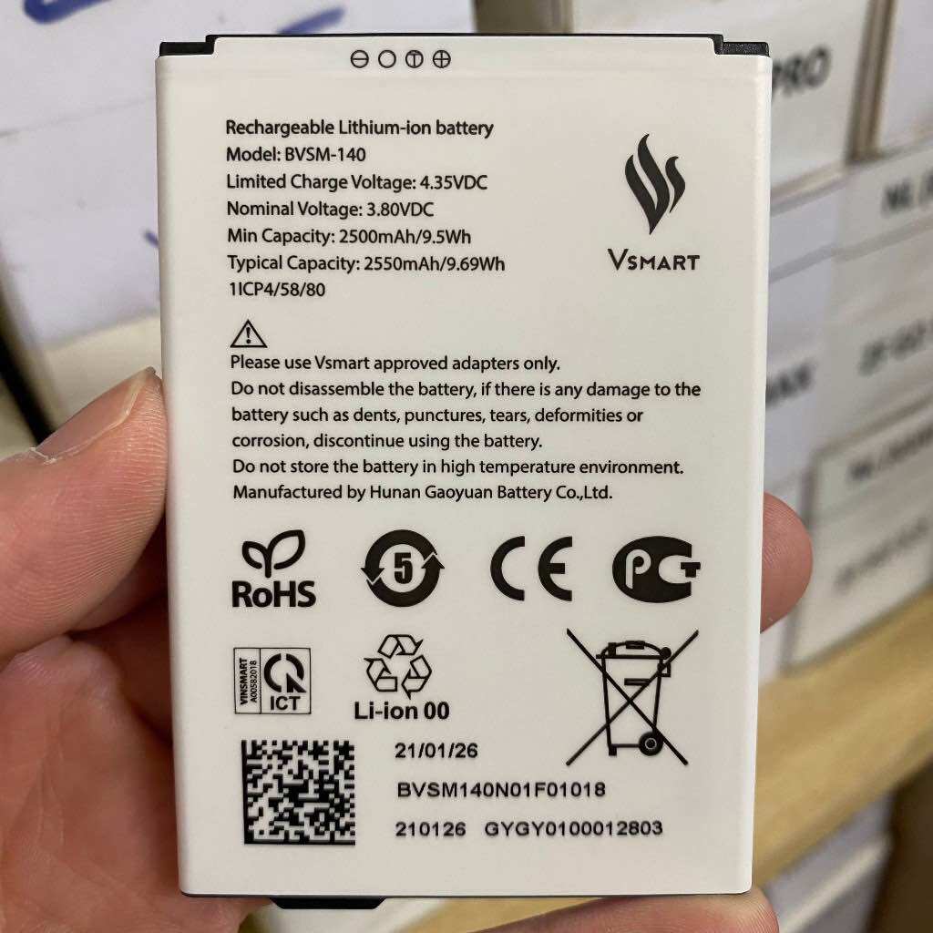 Pin zin VSmart Bee Lite (BVSM-140) bao hàng chuẩn