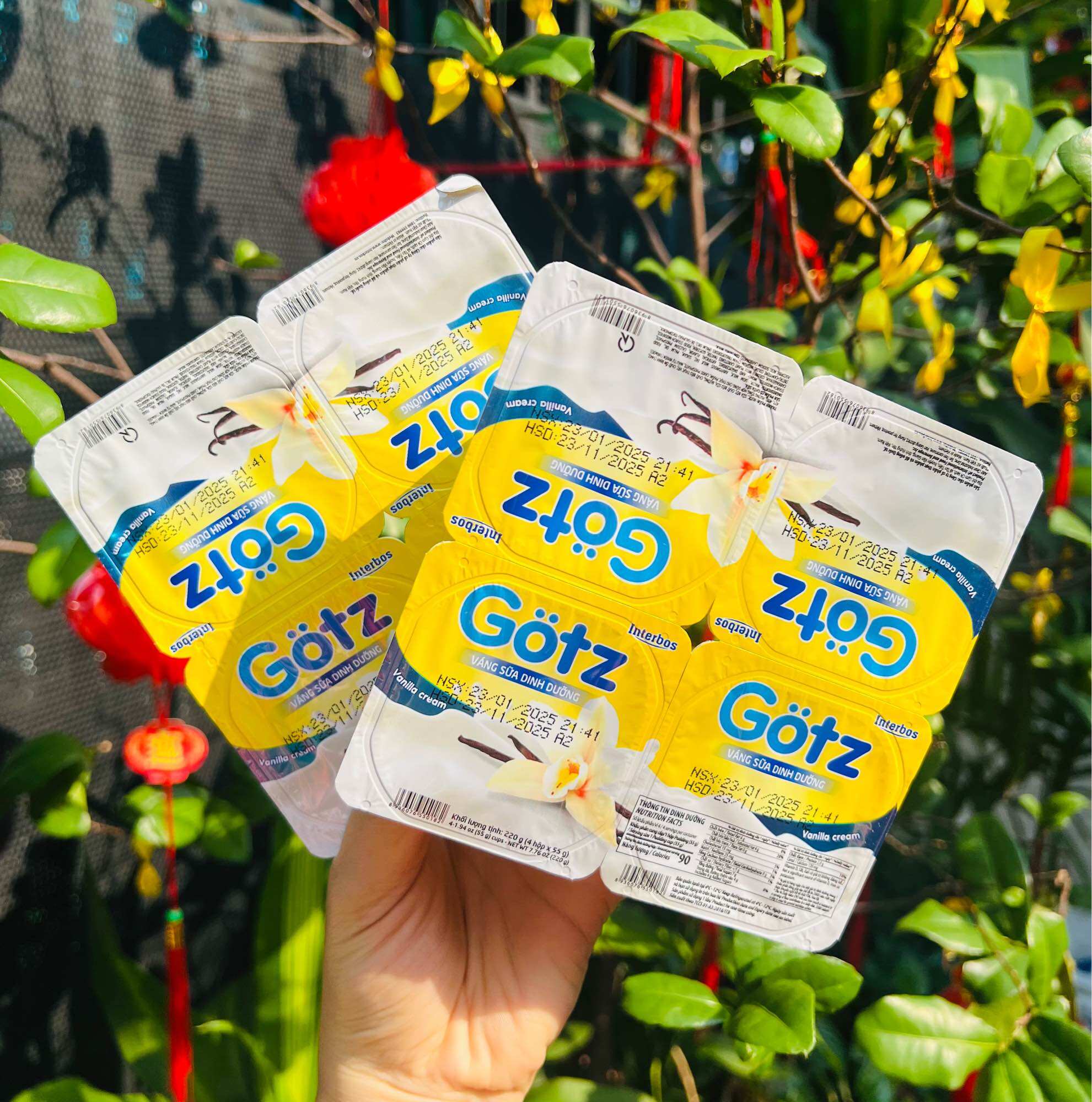 ⚡️Lốc 4 hộp váng sữa Gotz (date T5/2026)