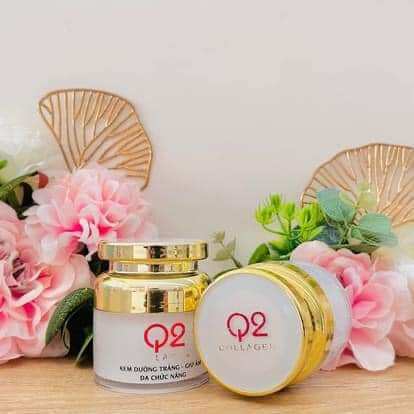 Kem Q2 collagen vàng mẫu mới 2023
