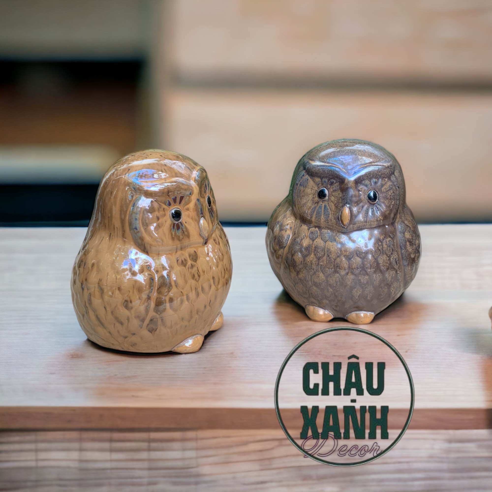 Cú bằng gốm sứ , tượng hình thú gốm sứ