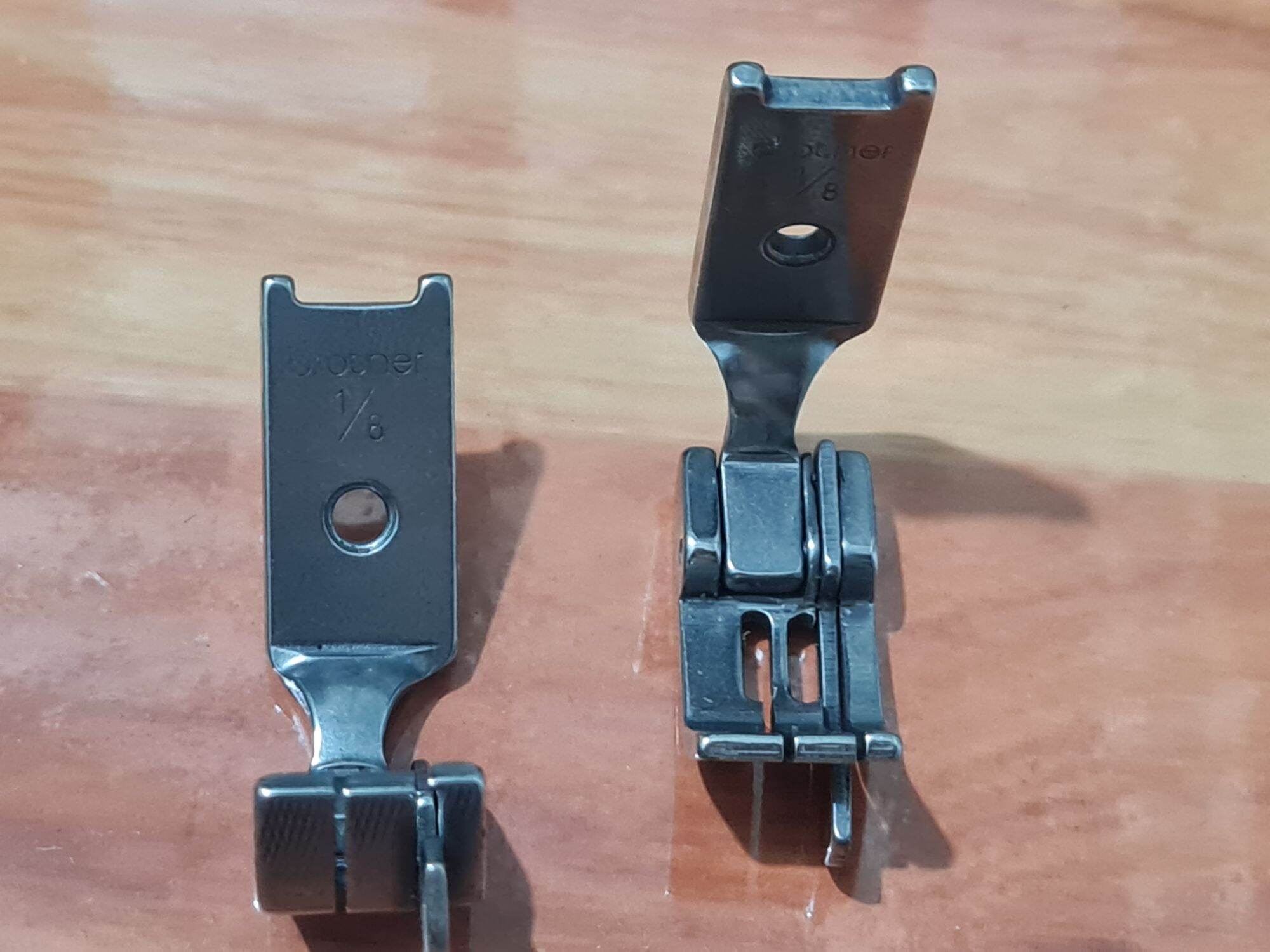 Chân vịt máy may 2 kim 1/8 - 3.mm ( mí phải 1 li )